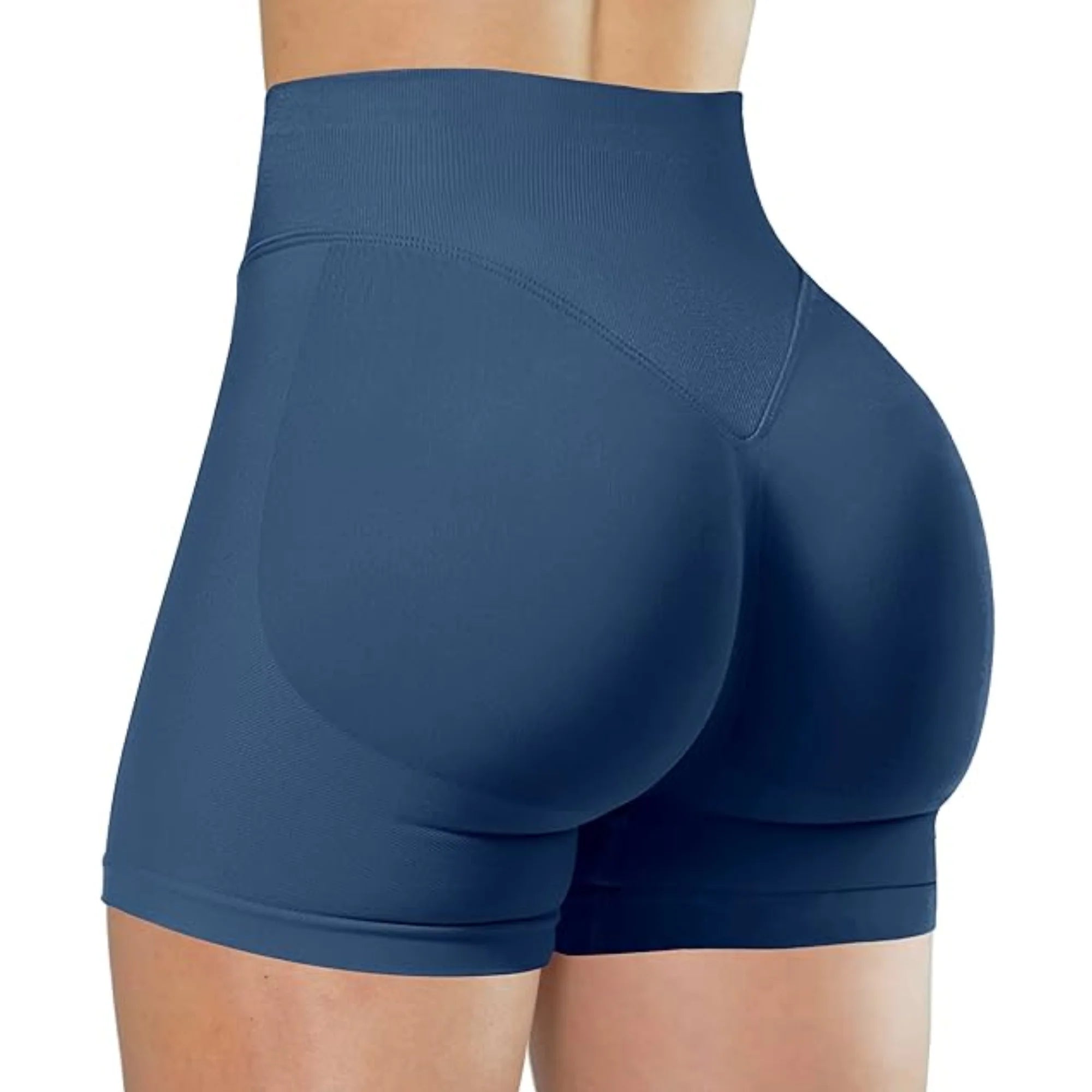 High-Waisted Summer Yoga Shorts – Fashionable & Comfortable