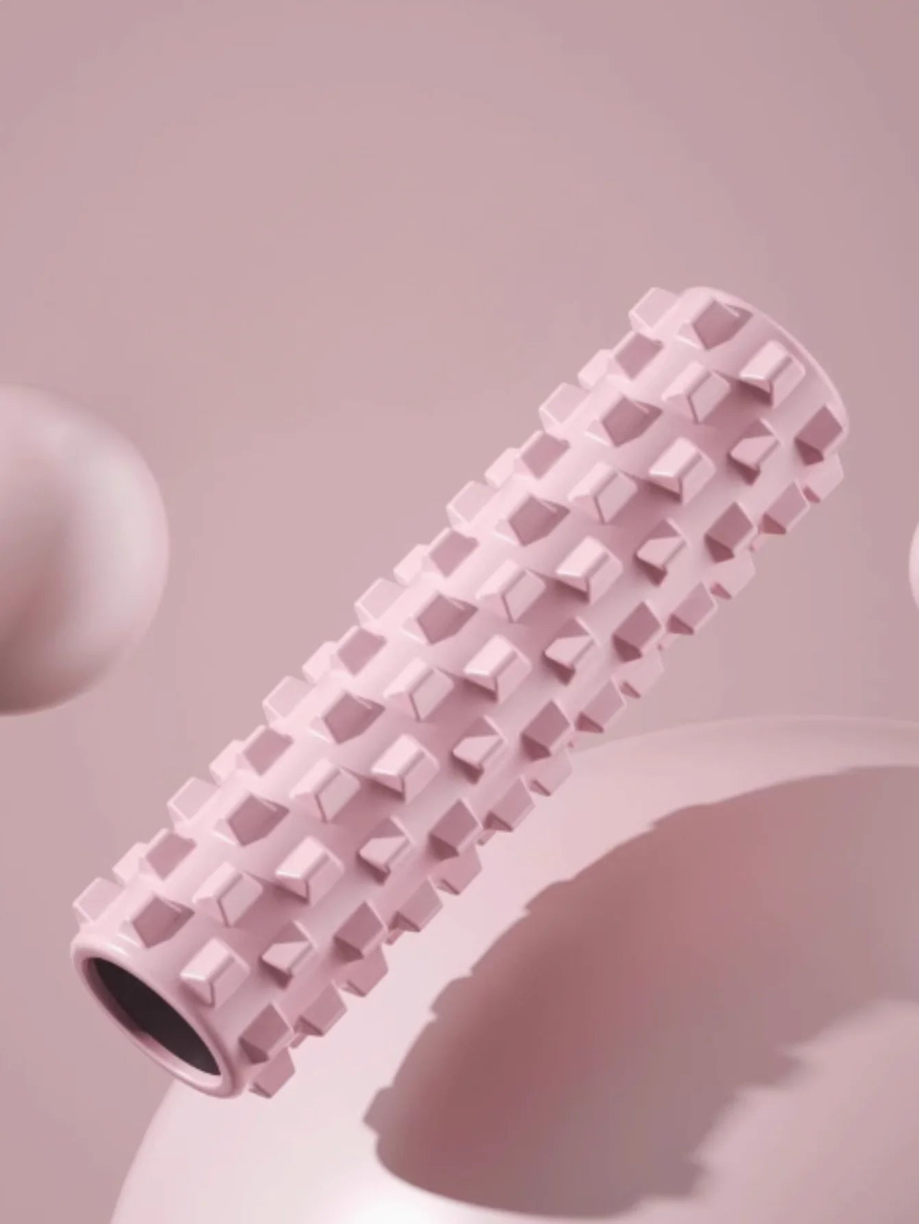 45cm Yoga Foam Roller – Muscle Massage & Pilates Block