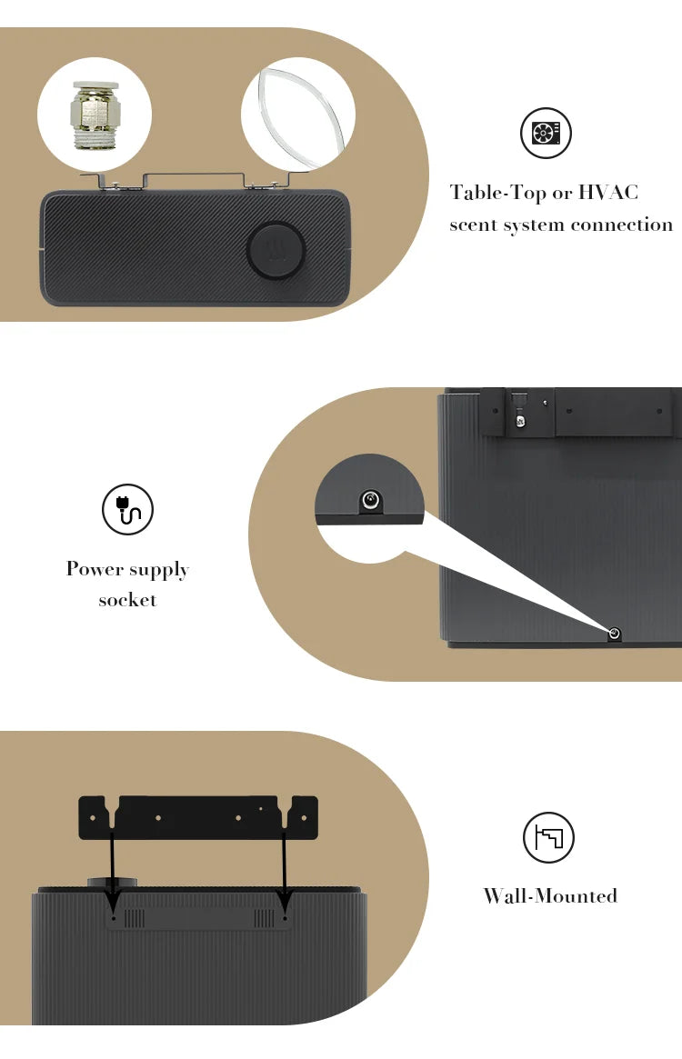 NAMSTE 4000m³ Smart Fragrance Diffuser – HVAC & Home Use