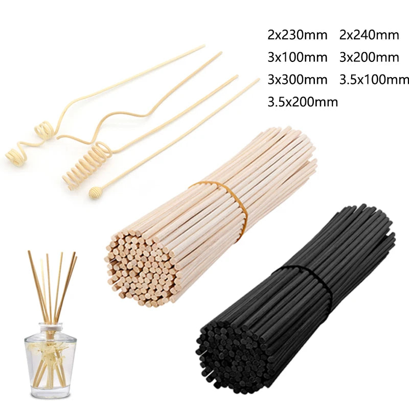 Reed Diffuser Replacement Sticks – Thick Rattan Aromatherapy Refill