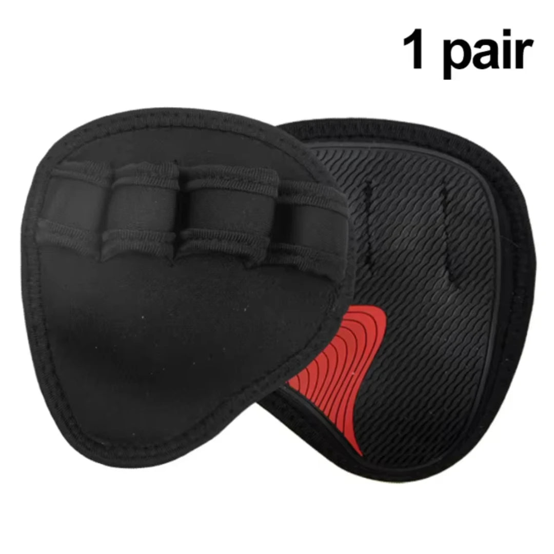 Half-Finger Gym Gloves – Palm Protector for Weightlifting