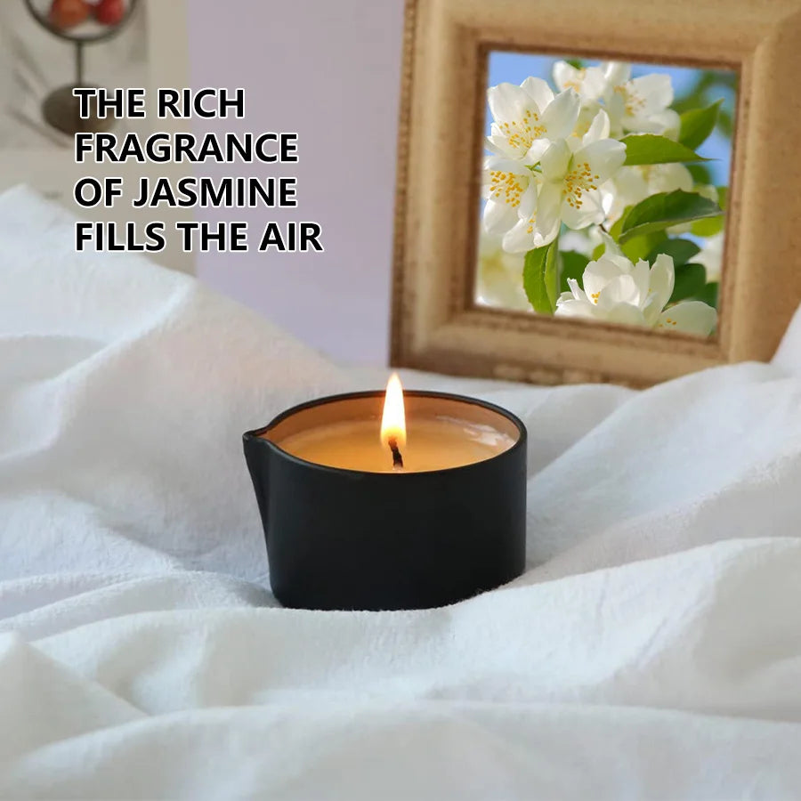 Massage Candle – Essential Oils, 1–2oz, Six Scents
