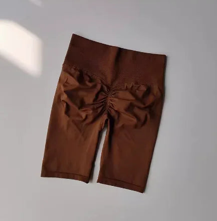 Women’s High-Waist Yoga Shorts – Tummy Control & Hip Lift