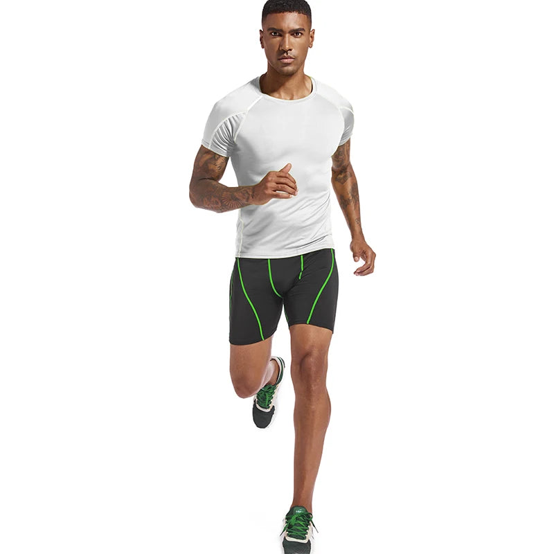 Men’s Compression Shorts – Quick-Dry Gym & Running Tights