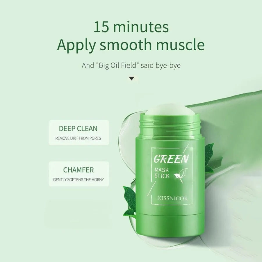 Green Tea Cleansing Mask – Deep Moisturizing & Pore Care