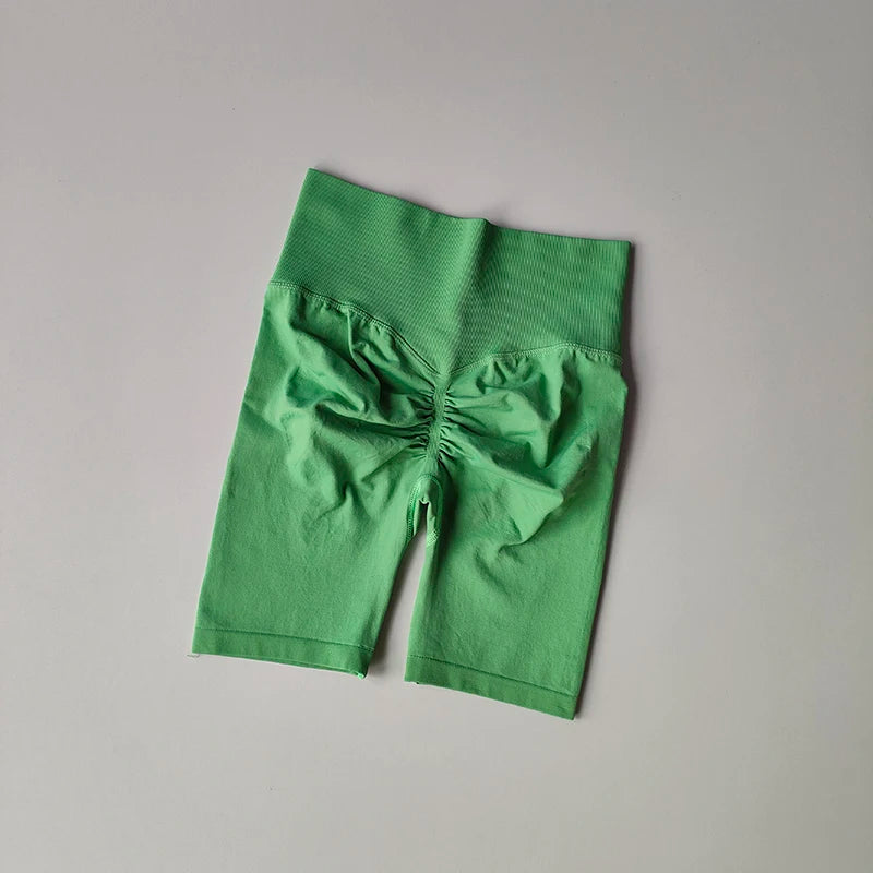 Women’s High-Waist Yoga Shorts – Tummy Control & Hip Lift