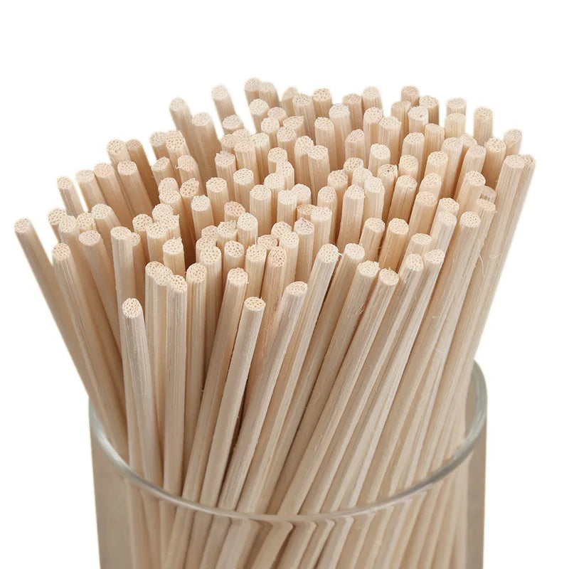 50pcs Natural Rattan Reed Sticks – Aromatherapy Diffuser Refill