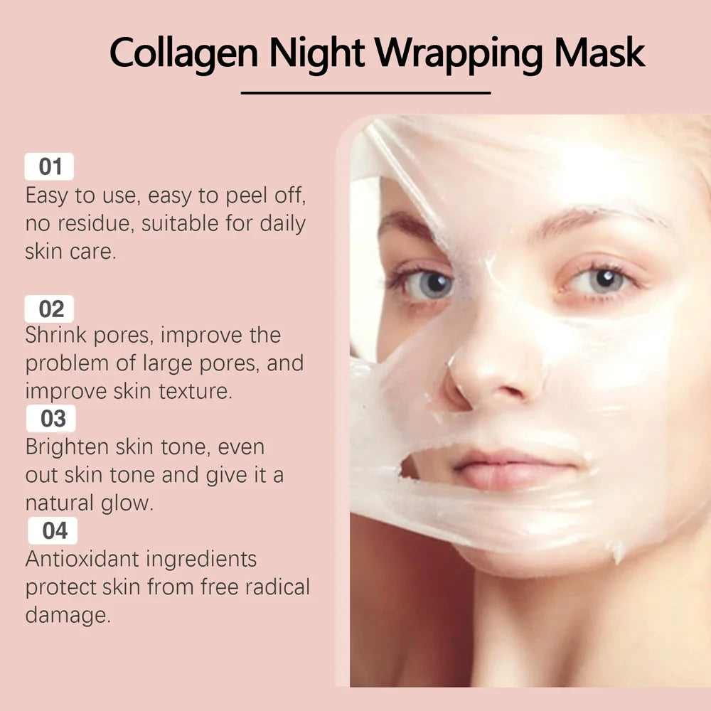 Collagen Overnight Peel-Off Mask – Hydrating Night Care