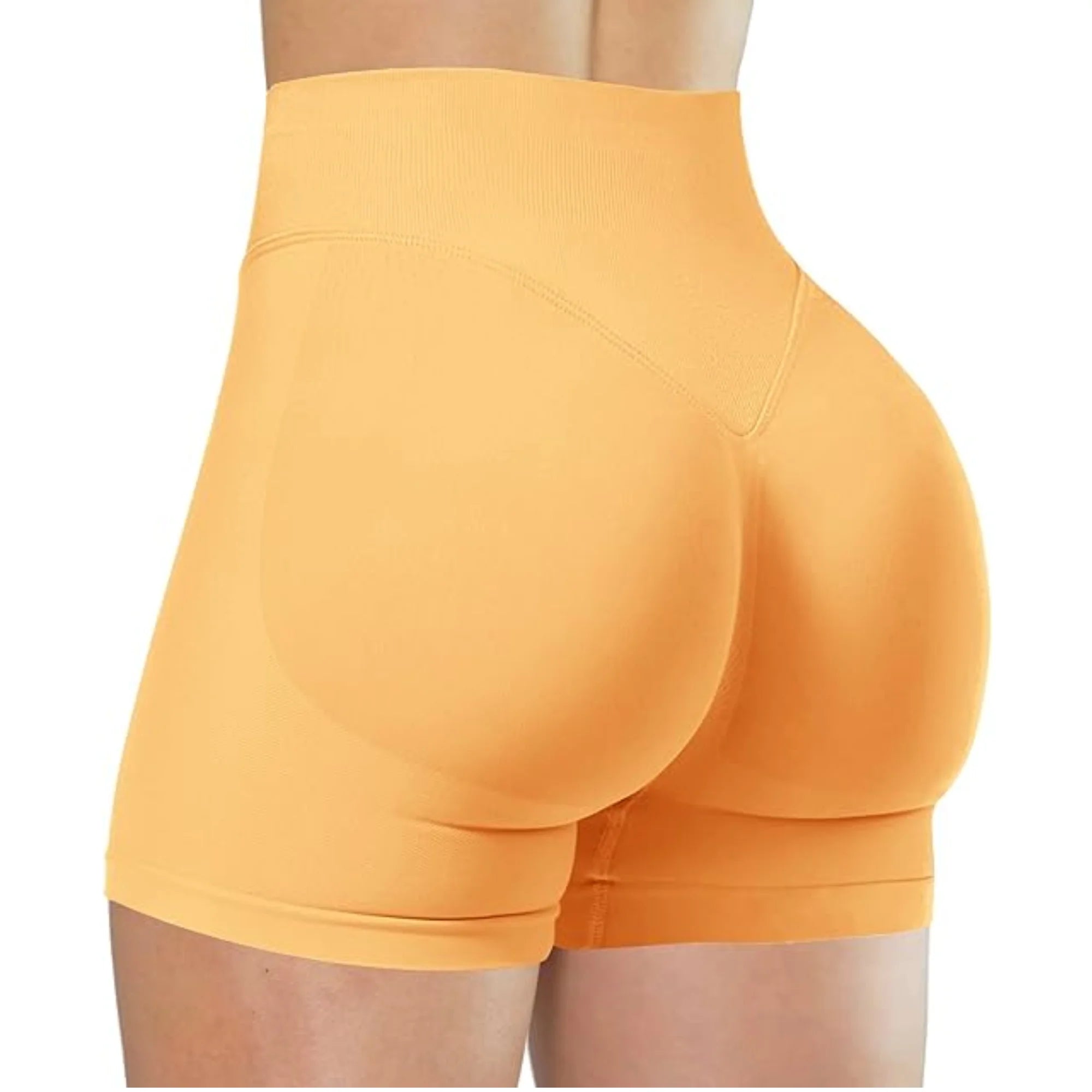 High-Waisted Summer Yoga Shorts – Fashionable & Comfortable