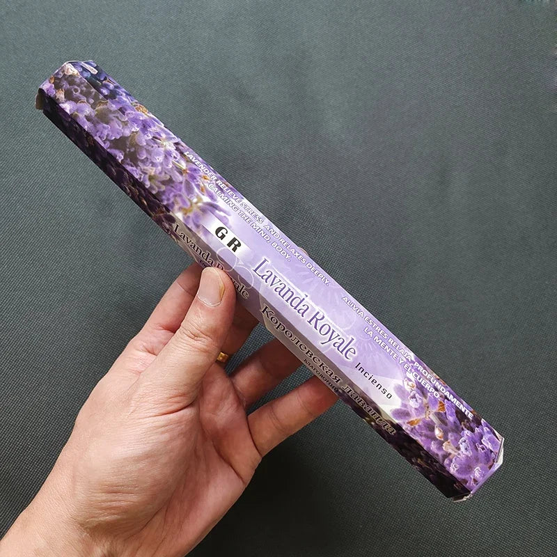 20 Sticks Indian Incense – White Sage & Lavender Aromatherapy