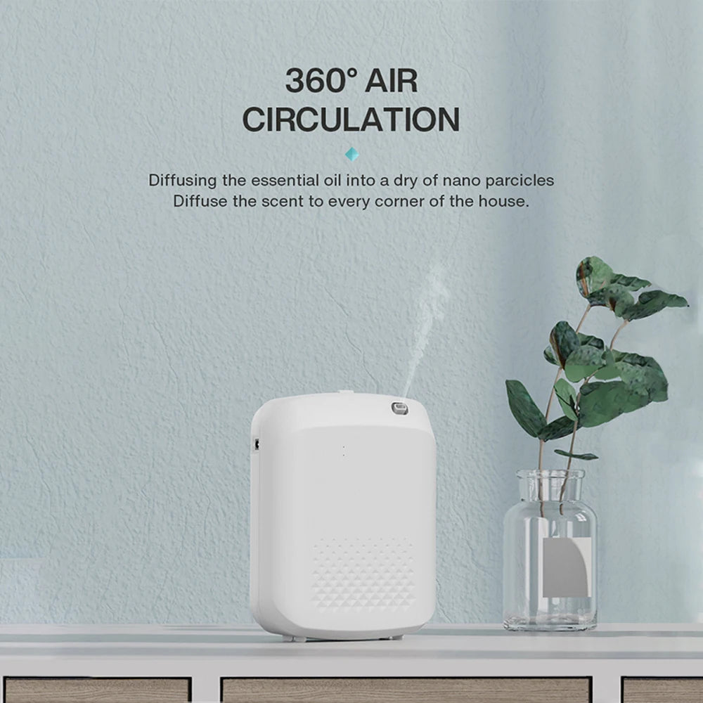 Smart Bluetooth Aroma Diffuser – 500m³ Hotel & Home