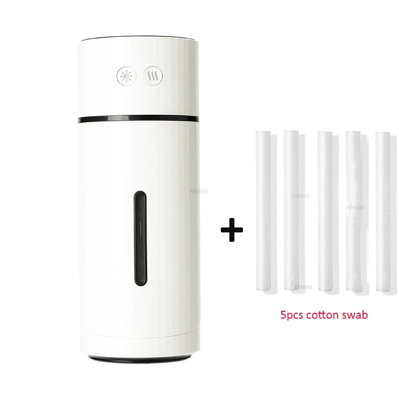 260ml Wireless USB Humidifier – Ultrasonic Cool Mist Diffuser
