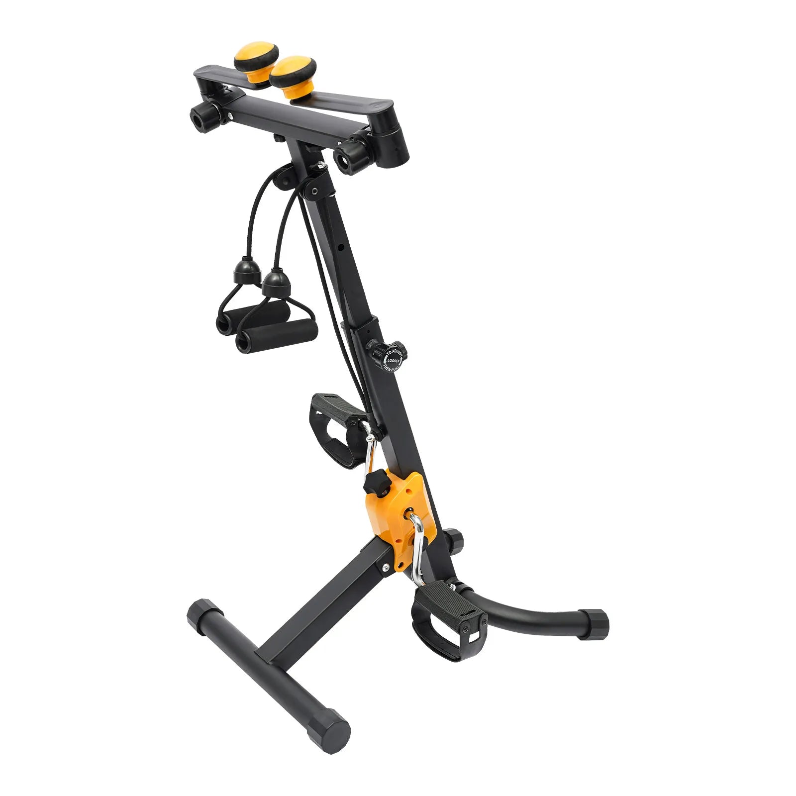 Foldable Pedal Exerciser Bike – Adjustable Home Rehab for Seniors