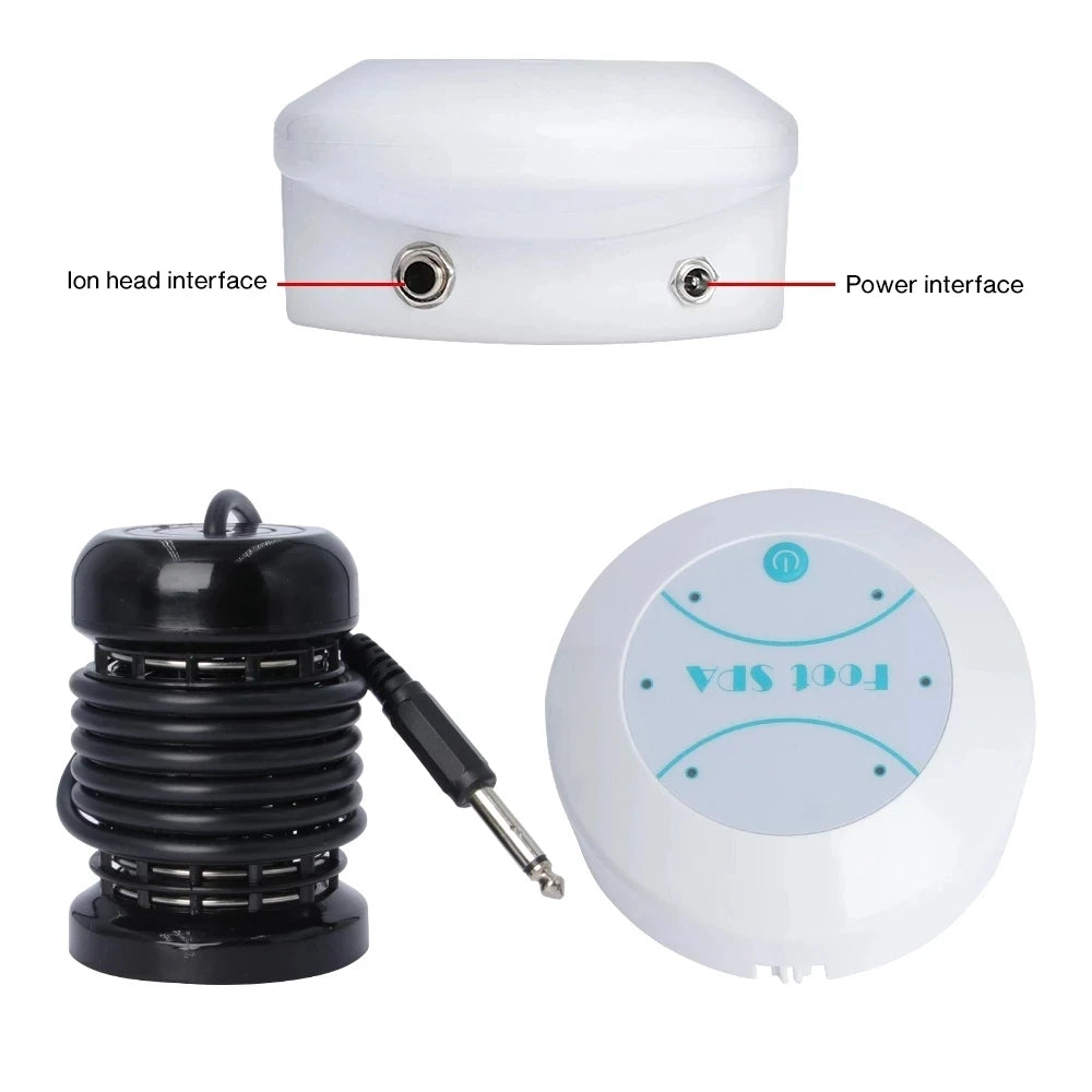 Ionic Detox Foot Bath – Electric Spa & Deep Tissue Massager