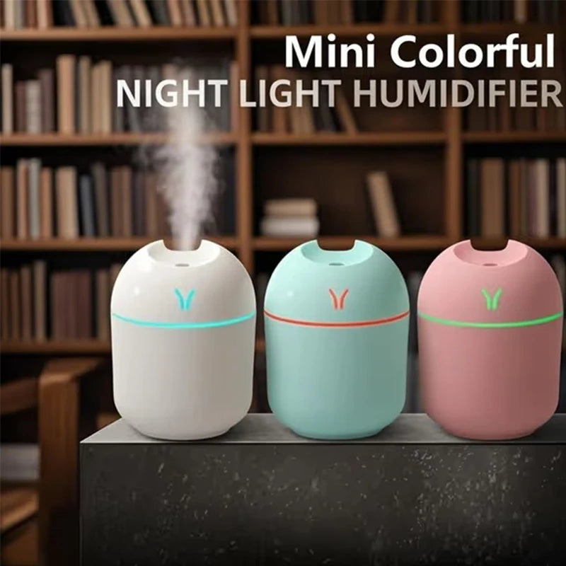 Compact Portable Humidifier & Essential Oil Diffuser
