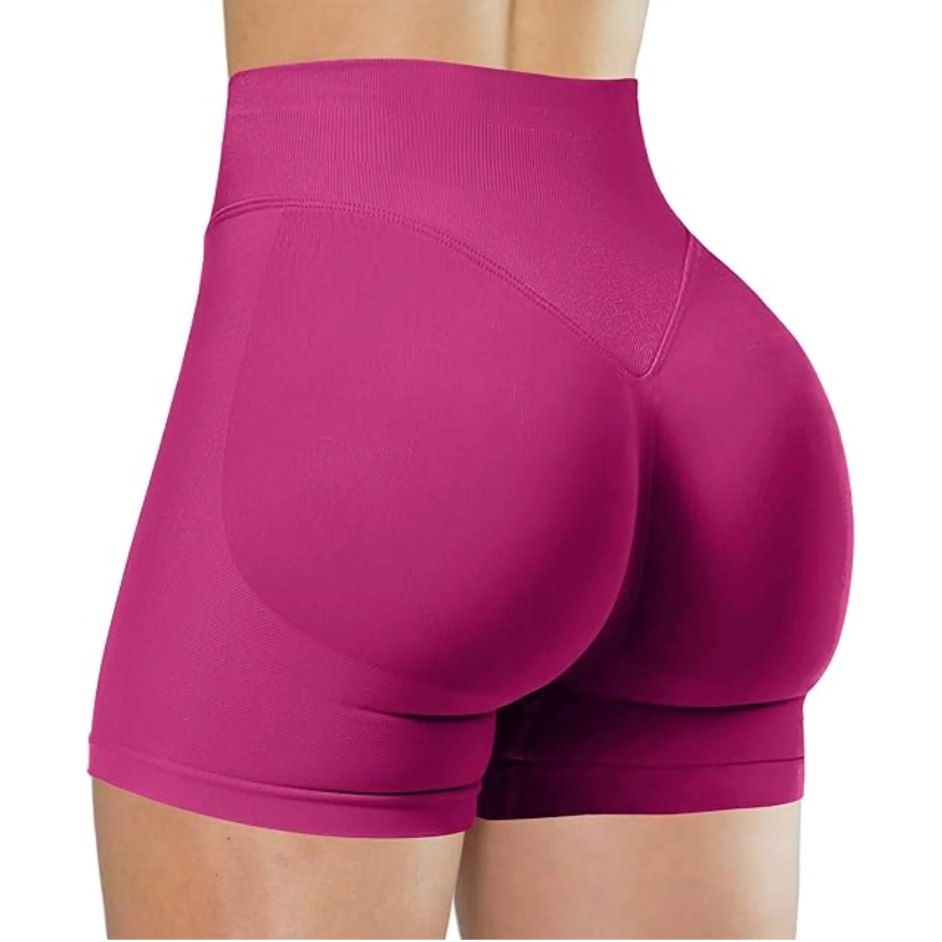 High-Waisted Summer Yoga Shorts – Fashionable & Comfortable
