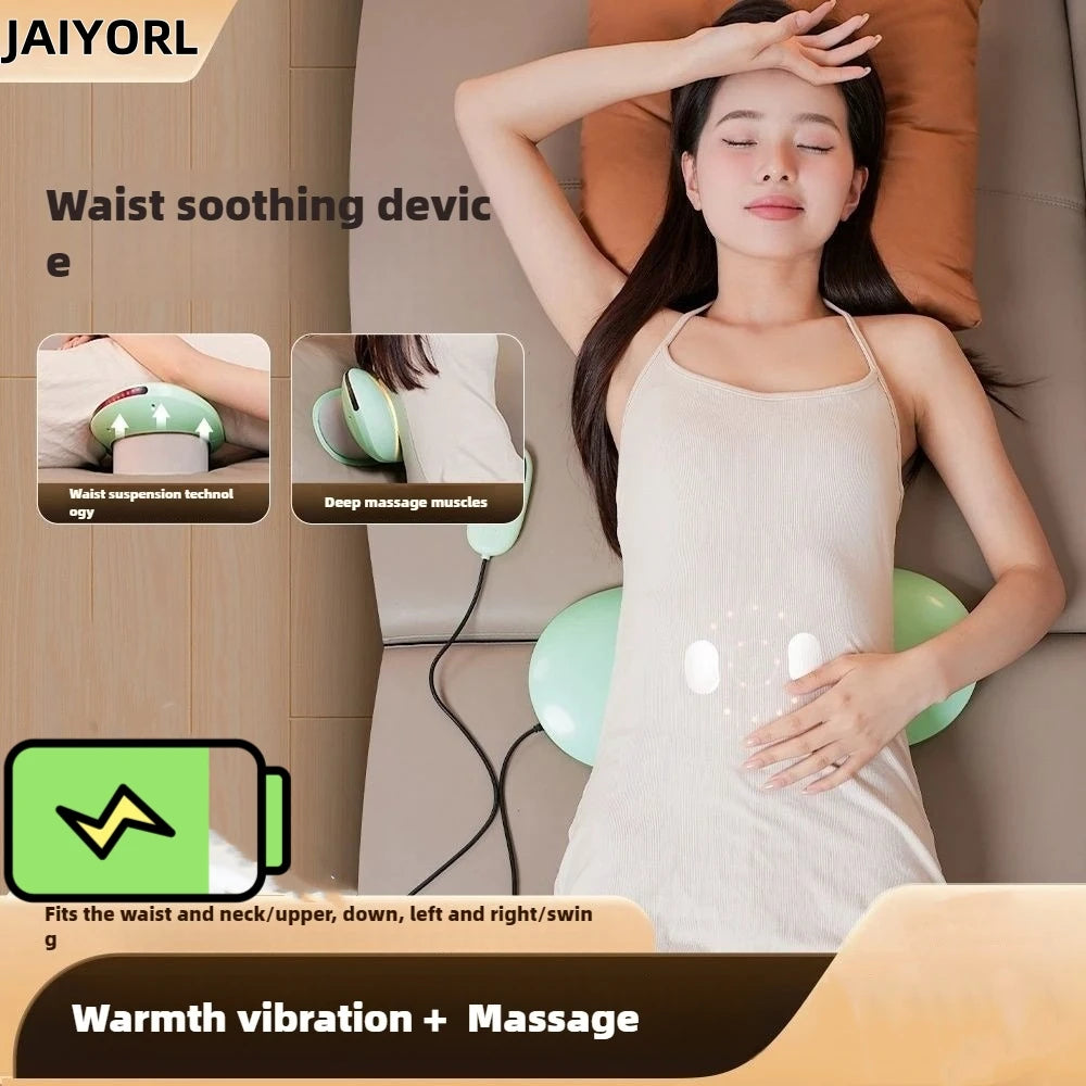 JAIYORL Electric Lumbar Traction Massager – Adjustable Back Support
