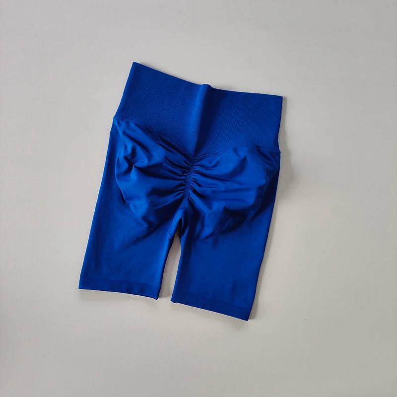 Women’s High-Waist Yoga Shorts – Tummy Control & Hip Lift