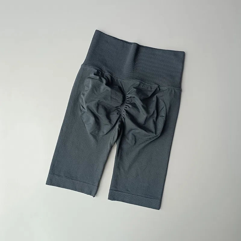 Women’s High-Waist Yoga Shorts – Tummy Control & Hip Lift